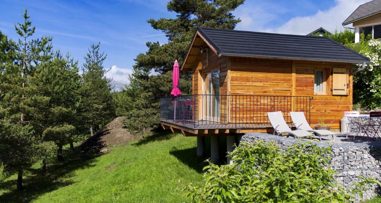 Clos Shambhala-Chalet D'Hotes Saint-Jean-Saint-Nicolas Екстериор снимка